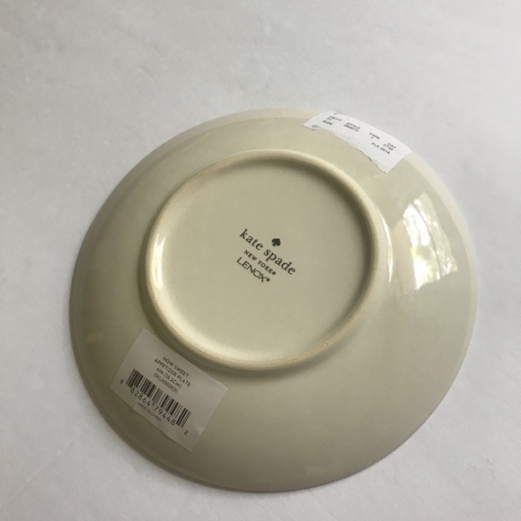 Kate Spade Lenox Plate HOW SWEET cupcake - Picture 5 of 7